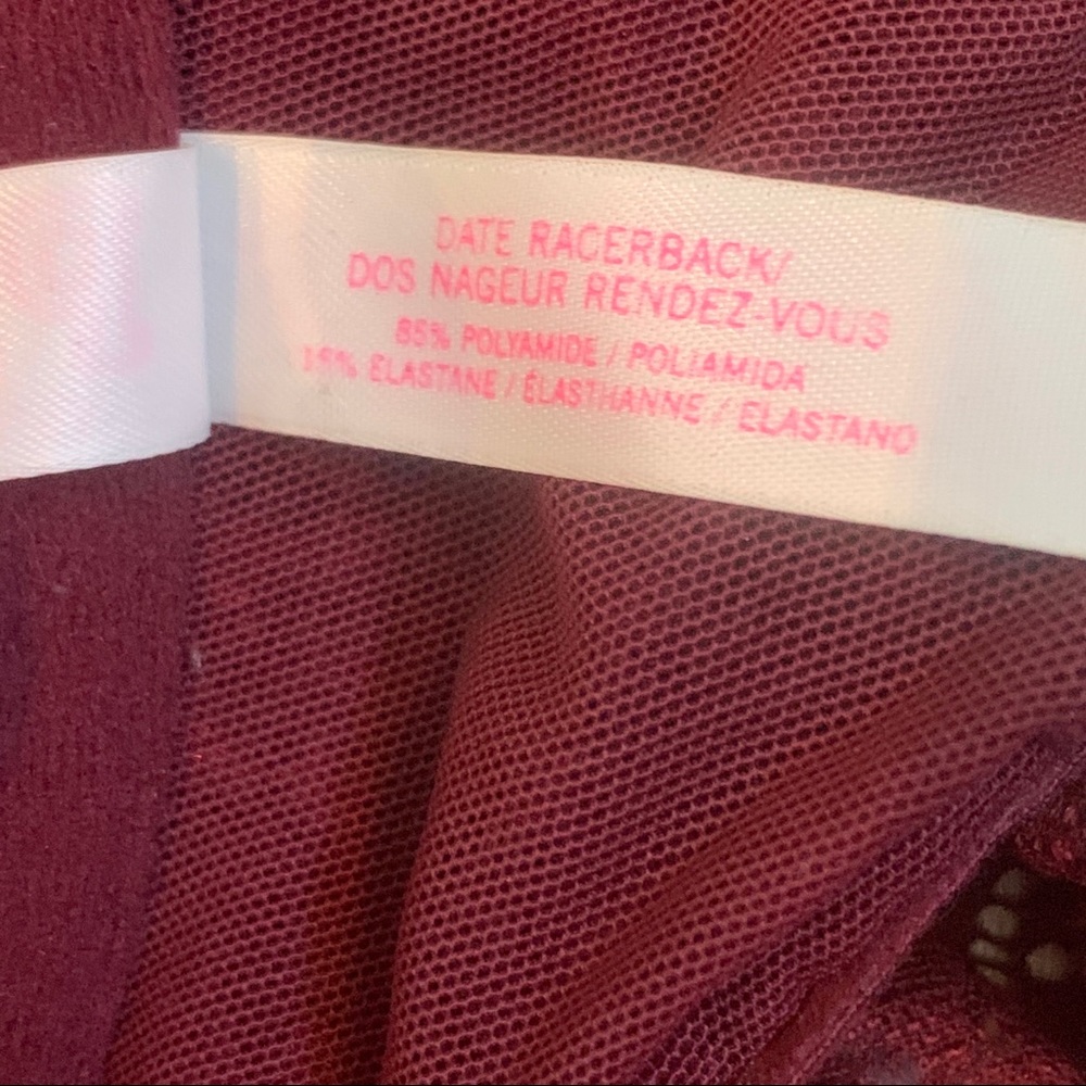 VS Pink Racerback Lace Bra - Picture 6 of 6